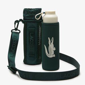 Lacoste Water Bottle and Holder